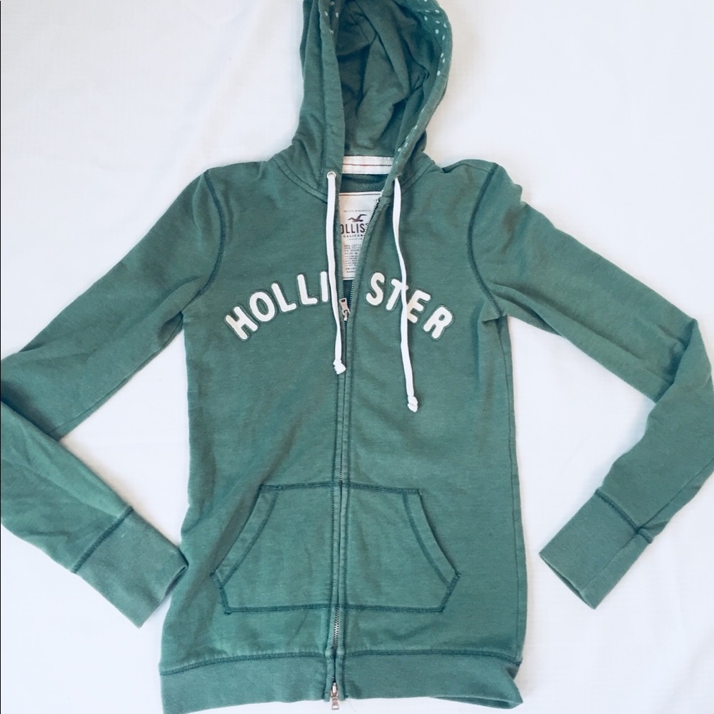 Hollister Green Hoodie